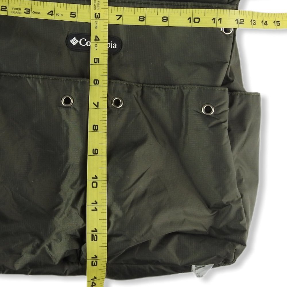 Columbia Cross Body Diaper Messenger Bag Green - Picture 15 of 16